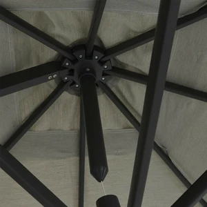 Positano 3x3 Sand Parasol+base - image 3