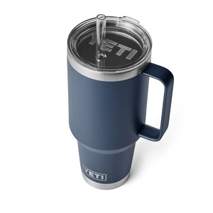 RAMBLER STRAW MUG 42OZ Navy - image 2