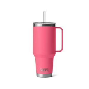 RAMBLER STRAW MUG 42OZ Tr Pink - image 1