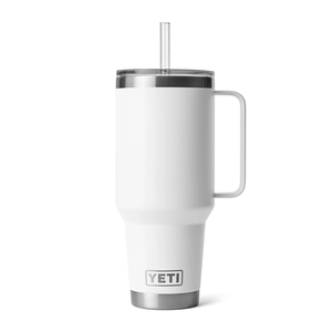 RAMBLER STRAW MUG 42OZ White - image 1