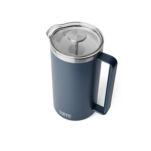 French Press 64oz Navy - image 2