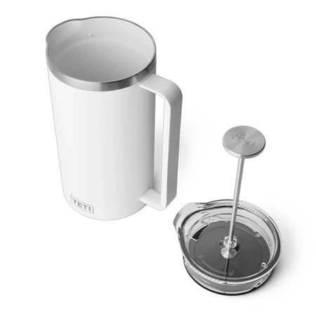 French Press 64oz White - image 3