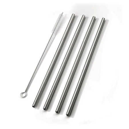 Smidge  4 Piece Straw Set with cleaning brush - image 1