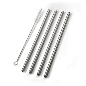 Smidge  4 Piece Straw Set with cleaning brush - image 1