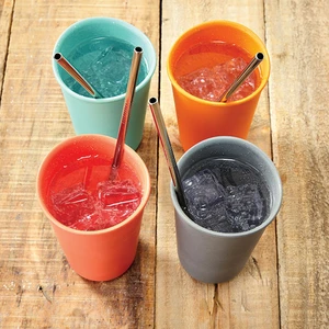 Smidge  4 Piece Straw Set with cleaning brush - image 2