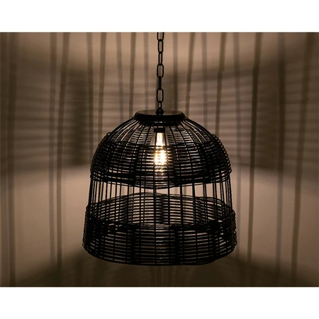 Solar Light wicker pendant 32.5cm - image 2