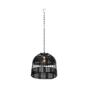 Solar Light wicker pendant 32.5cm - image 4