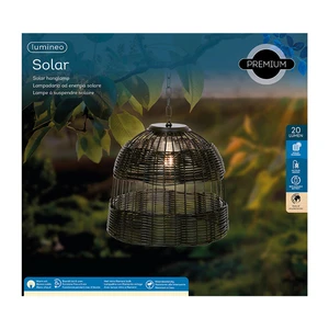 Solar Light wicker pendant 32.5cm - image 5