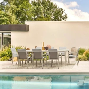 Sorrento 6 Seat Rect Dining Set - image 1