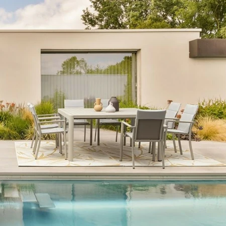 Sorrento 6 Seat Sq Dining Set - image 1