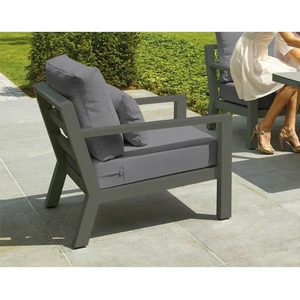 Timber Armchair- Lava Carbon